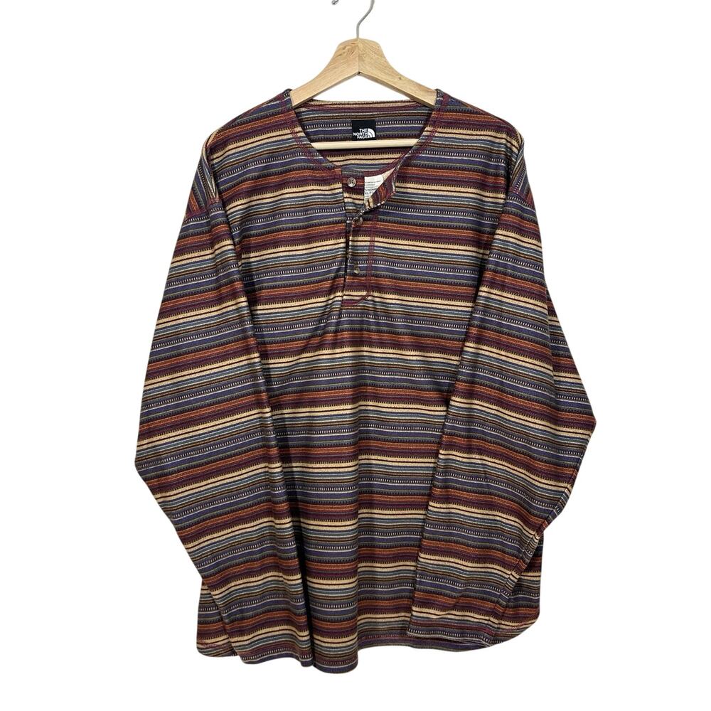 Vintage Men’s XL The North Face 90’s 1/4 Snap Fleece Pullover